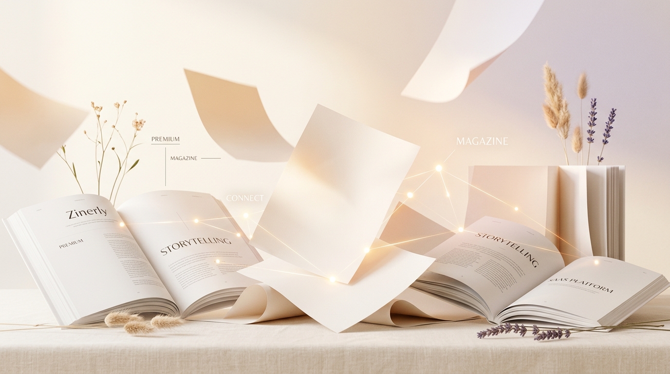 Zinerly Warm Editorial Webzine
